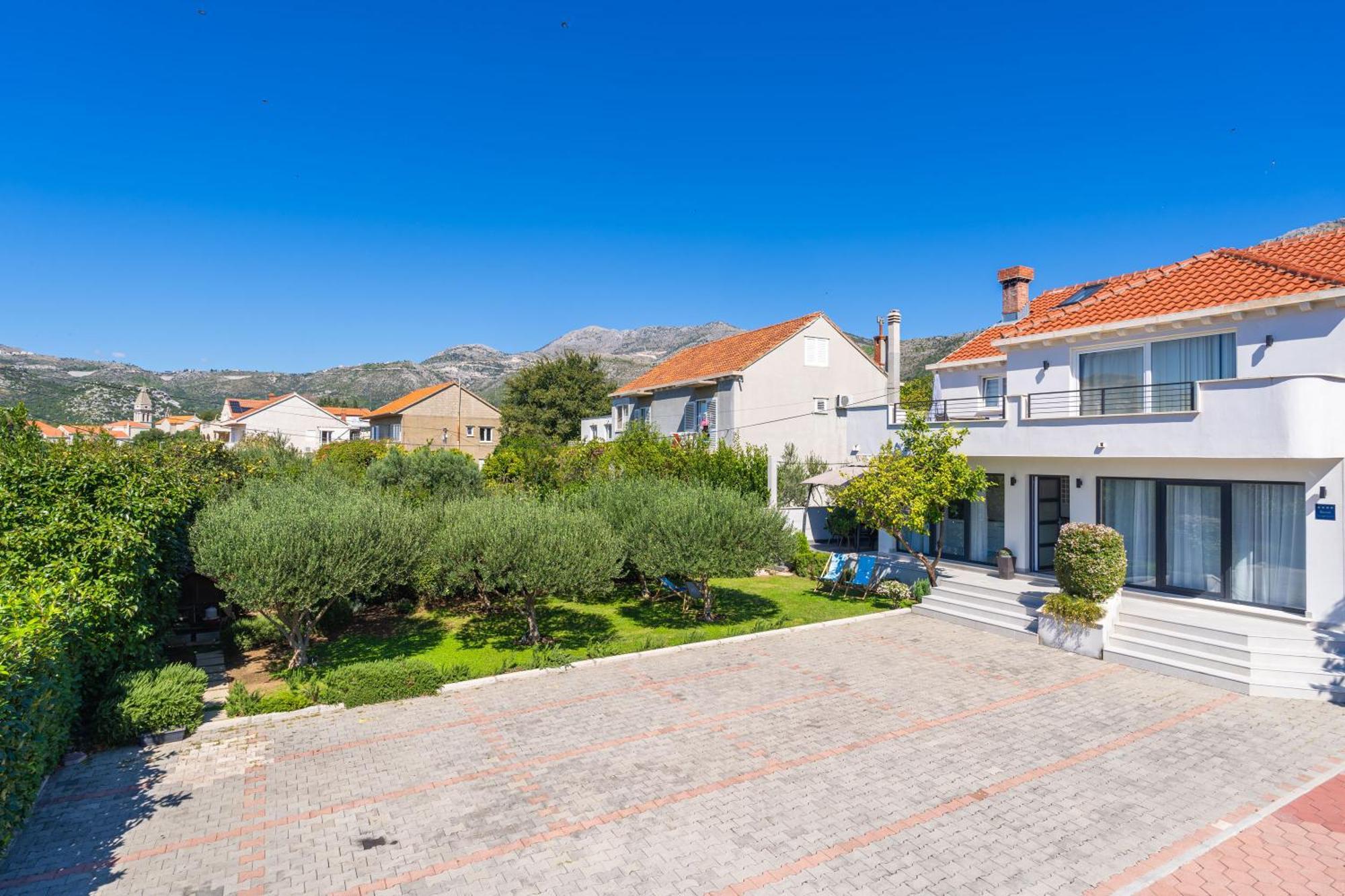 Villa Lemon Garden - Apartment In Dubrovnik Mlini Bagian luar foto